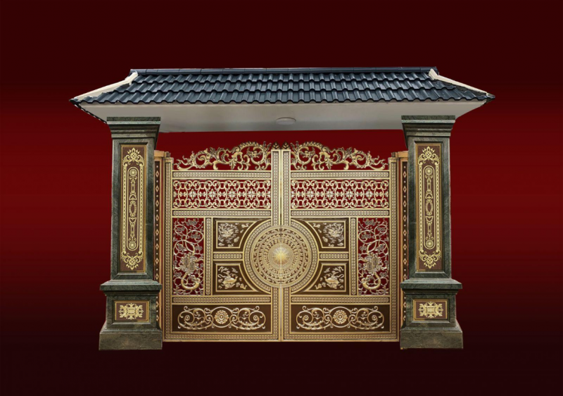 Cổng trống đồng mẫu 4