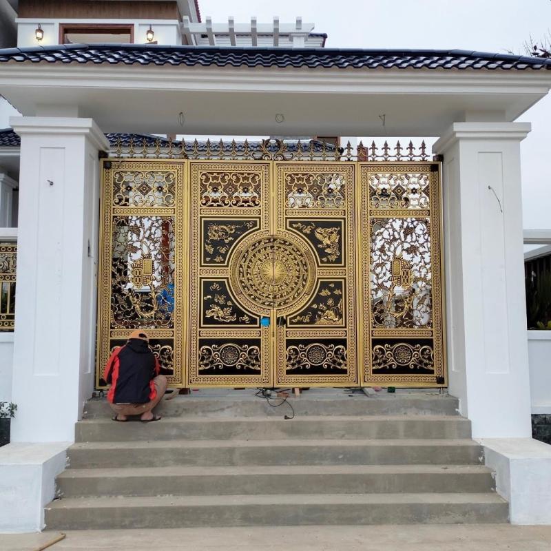 Cổng 4 cánh Mẫu 22