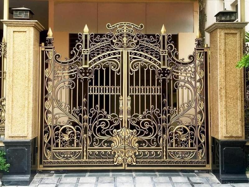 Cổng 4 cánh Mẫu 16