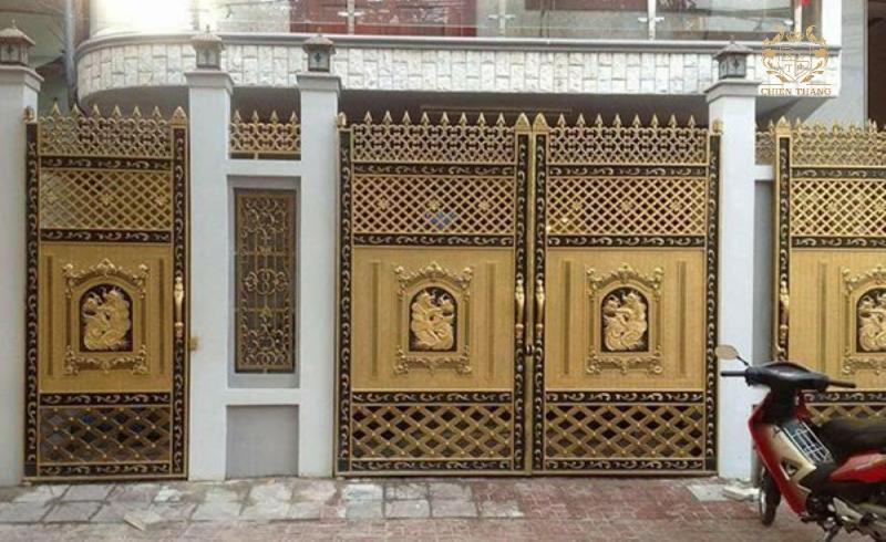 Cổng 4 cánh Mẫu 1