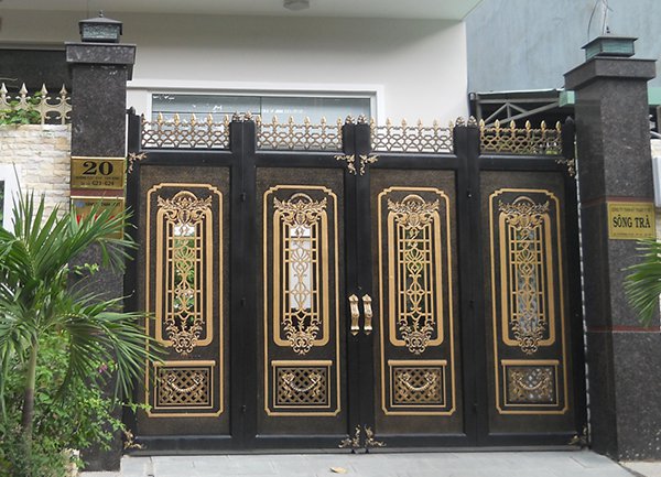 Cổng 4 cánh Mẫu 3