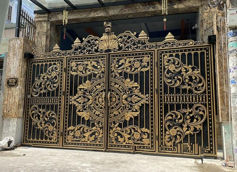 Cổng 4 cánh Mẫu 10