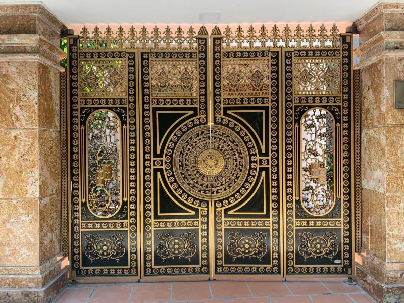 Cổng 4 cánh Mẫu 25