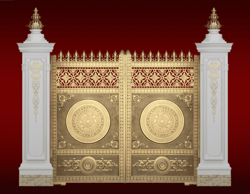 Cổng trống đồng mẫu 6