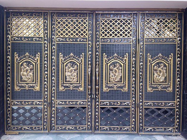 Cổng 4 cánh Mẫu 4