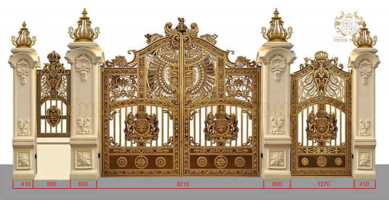 Cổng Phù Điêu Mẫu 9