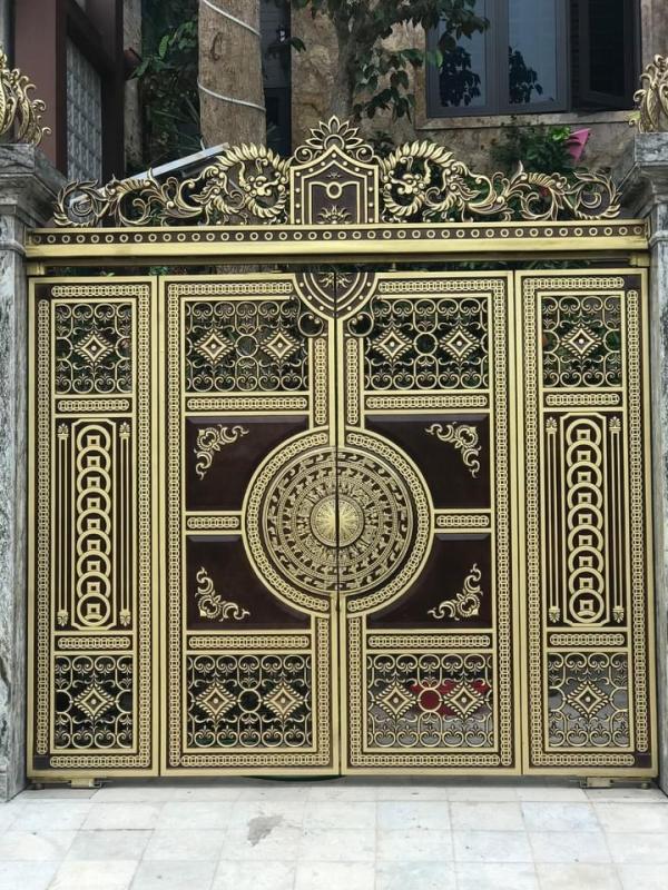 Cổng 4 cánh Mẫu 14